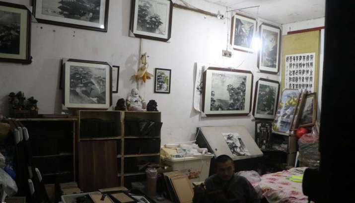 唐昌映的畫室（圖：網上圖片）