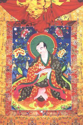 噶丹頗章殿內收藏的十六羅漢唐卡 Tangka paintings of 16 Arhats in Galdan Phobrang