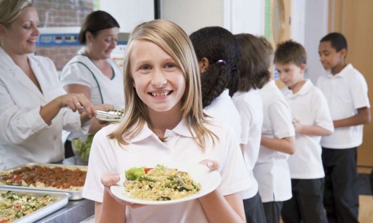 英國有越來越多學校為學童提供素食（圖：網上圖片）