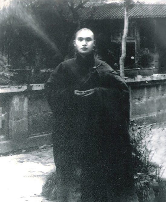 能行長老青年法相（圖：博山正覺寺）
