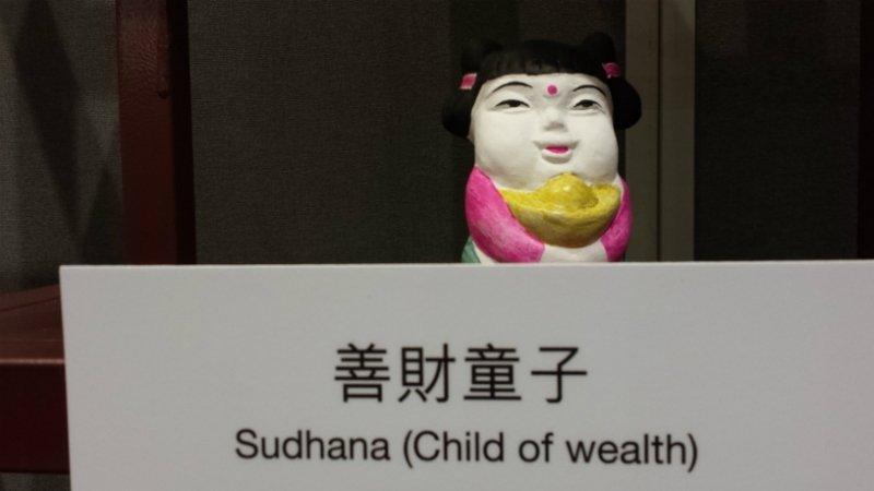 圖2--竹籃泥塑造的善財童子
