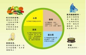 禪武醫餐盤是在美國農業部公布的健康飲食建議——My Plate(我的餐盤)的基礎上加入禪武醫及中醫的元素,給素食者較全面的指引。