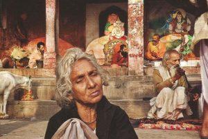 (圖一) “Sadhus at Varanasi Ghat”