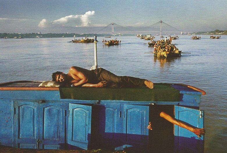 (圖四) “Relaxing by the Ganges”