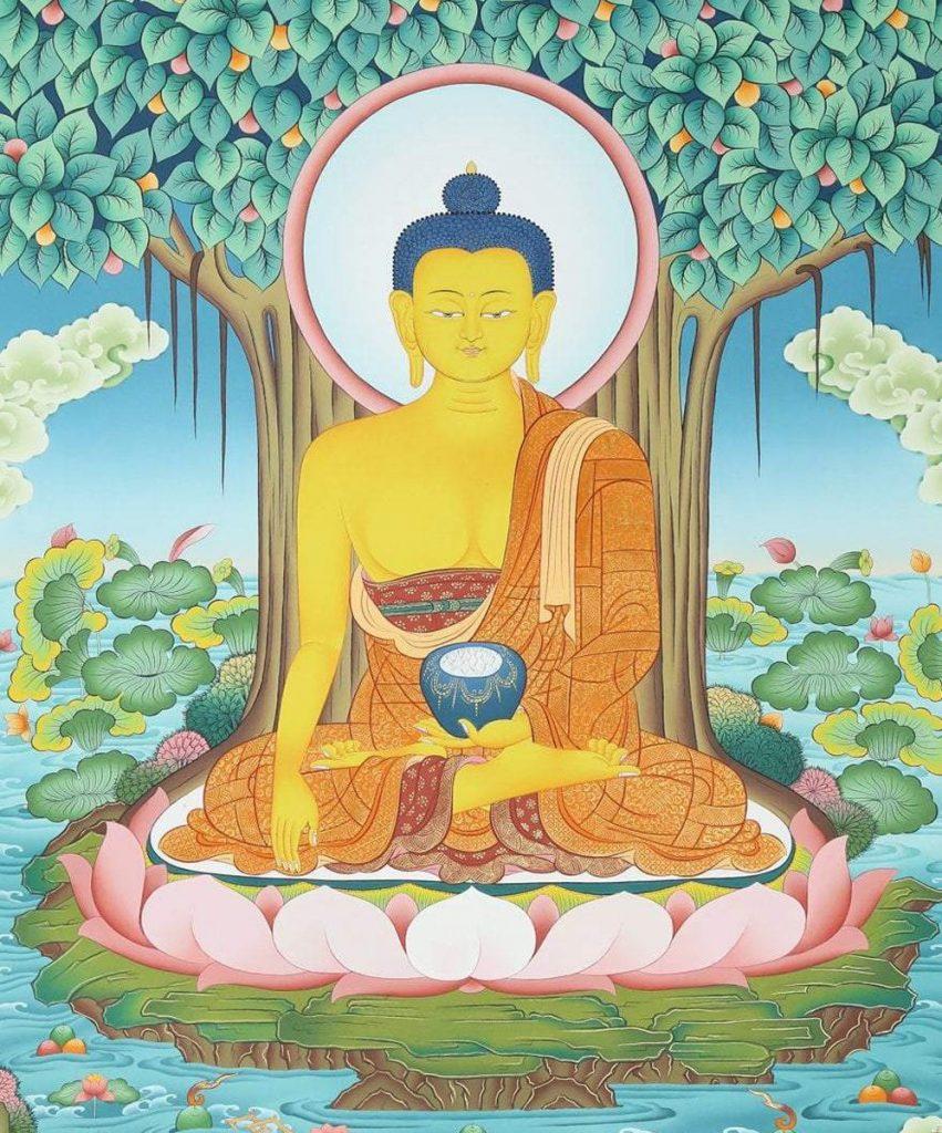 釋迦牟尼佛 - 西藏唐卡
