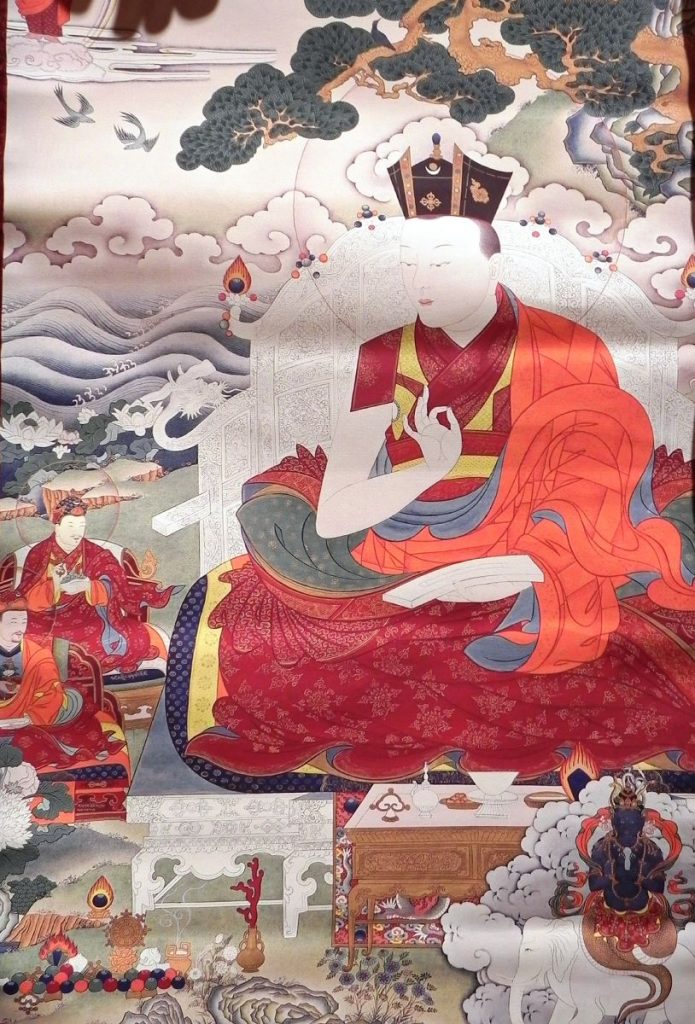 第十二世大寶法王蔣秋多傑(Jangchub Dorje「菩提金剛」，1703─1732)