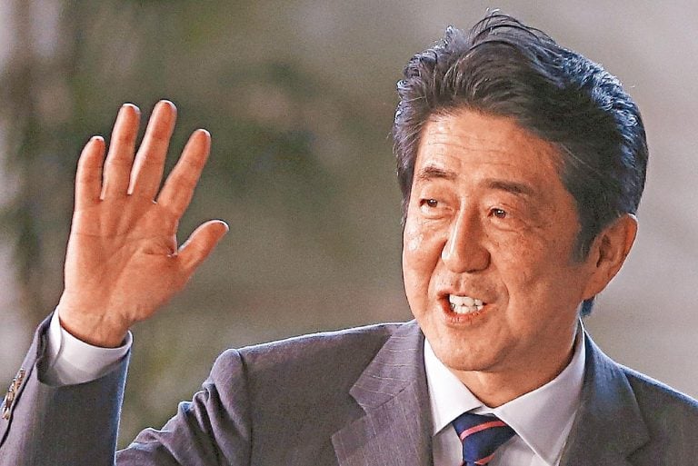 前日本首相安倍晉三遇刺,終年六十七歲。(圖:網上圖片)