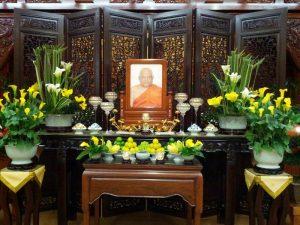 2013年10月5日，香港大學佛學研究中心於志蓮淨苑舉辦老法師（Bhante Anuruddha）的追思會。