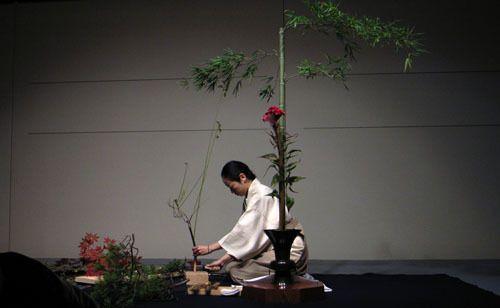 佐野玉緒，字珠寶，是日本京都銀閣寺花務負責人、無雙真古流花道傳人