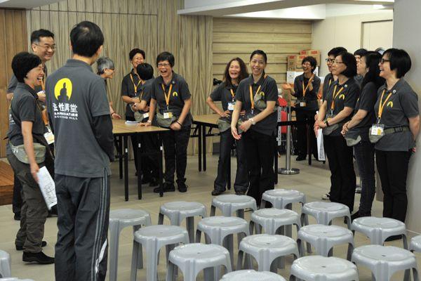 義工的工作是為了修行、服務,念念都在歡喜和結緣