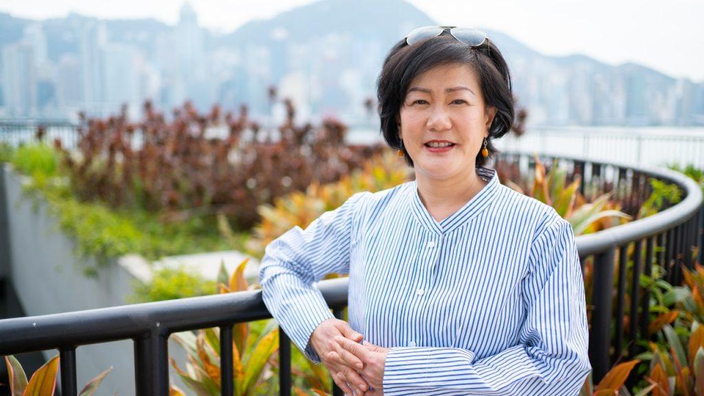 薏雯早前來港出席論壇。她希望今年稍後時間再次訪港，舉辦植物飲食工作坊（圖：Alex Leung）。