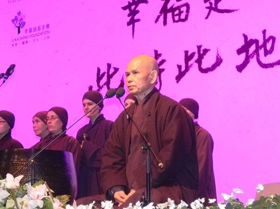 一行禪師開示幸福之道
