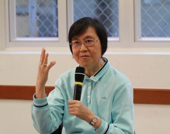 特地來參加禪修營的黃漱芳修女
