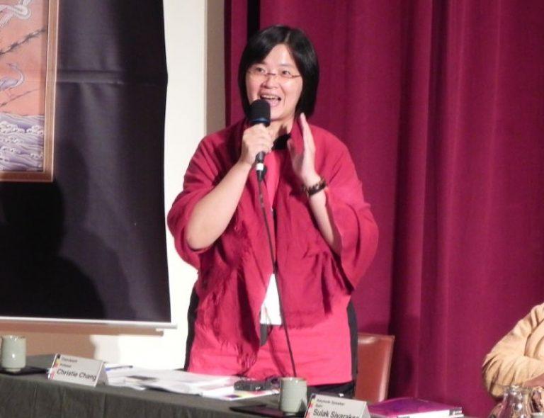國際佛教善女人會會長張玉玲教授