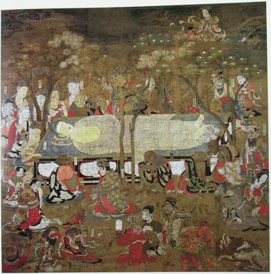 現存最早的平安時期國寶級佛畫〈佛涅槃圖〉，有應德三年（1086年）的題記，為金剛峰寺珍貴收藏。