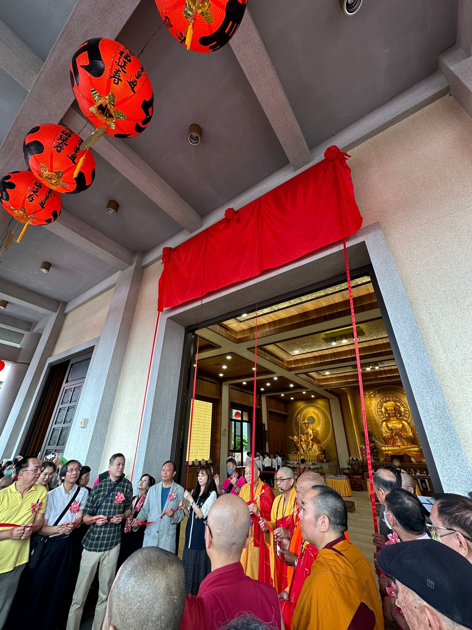 台灣宜蘭孔雀明王寺開光典禮 台灣宜蘭孔雀明王寺開光典禮