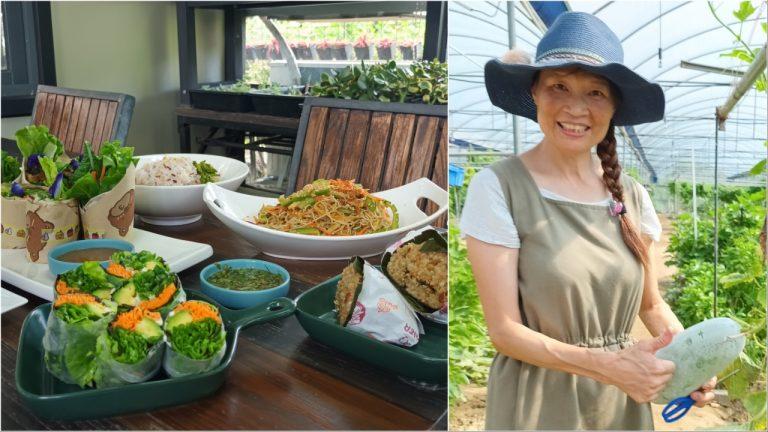 「Innolife環圃休閒村」的有機農田，會按不同季節種植不同蔬食。