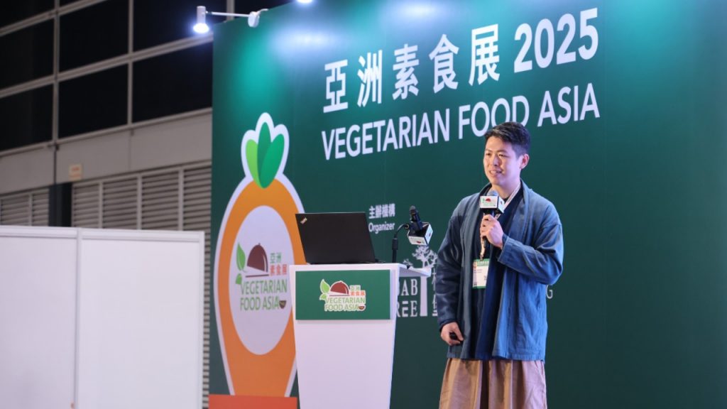 Ken在講座上為我們破解幾個大眾對素食的迷思。