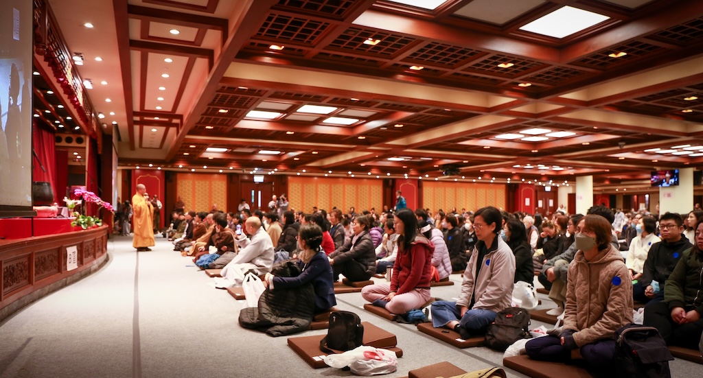淨因法師表示，禪修體驗日乃依據「止、觀、悟」的理論而設計的——針對『止』，舉行了念佛禪；針對『觀』，舉行了正念禪；針對『悟』，舉行了話頭禪。