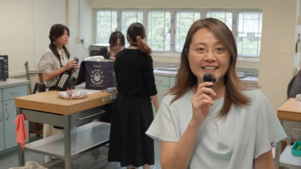 梁校長感恩和佛門網合作辦素食烹飪比賽,藉佛誕推廣素食護生。