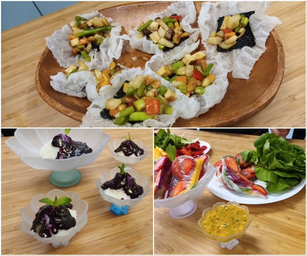 其餘參賽同學的菜式也做得相當出色。
