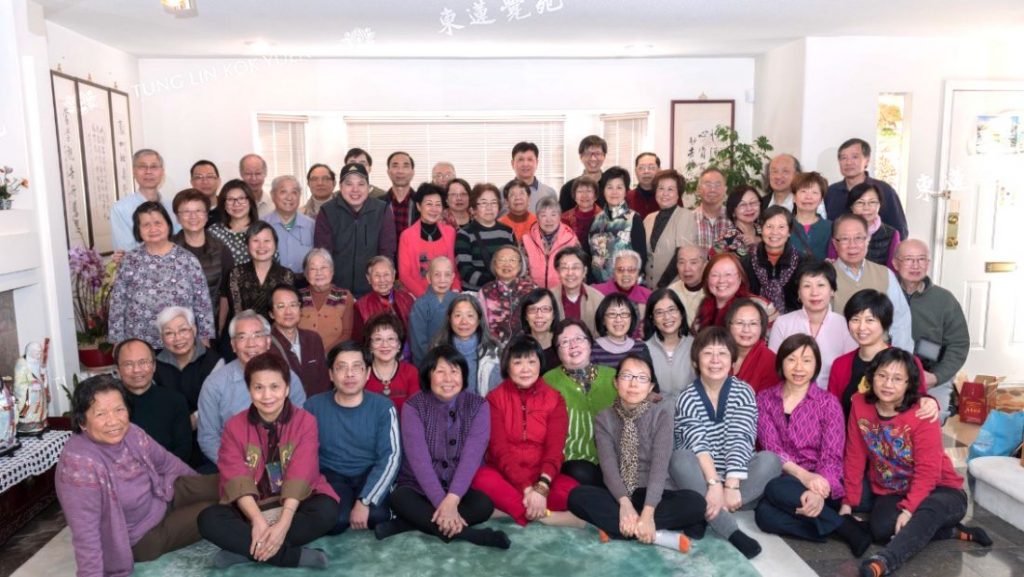 加拿大東蓮覺苑佛學講座及佛理研修班新春團拜(圖:東蓮覺苑提供)