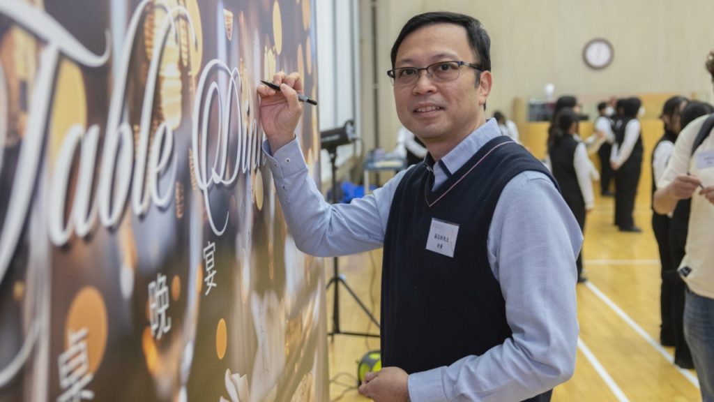 校董羅志恒先生認為高桌晚宴當晚，無論是食物、擺盤，以及款待皆屬職業級水準（圖：林儷瑤同學）。