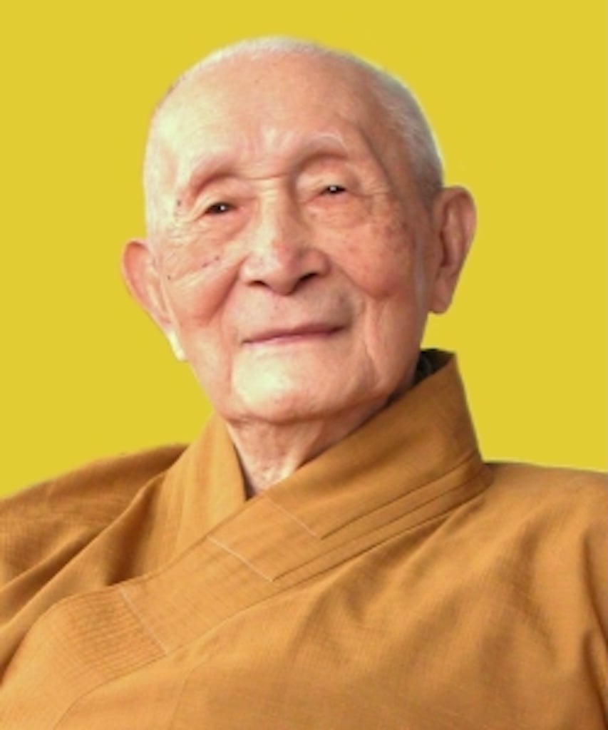 如源法師深受印順導師(1906-2005年)思想的啟迪與影響(圖:佛教弘誓學院)。