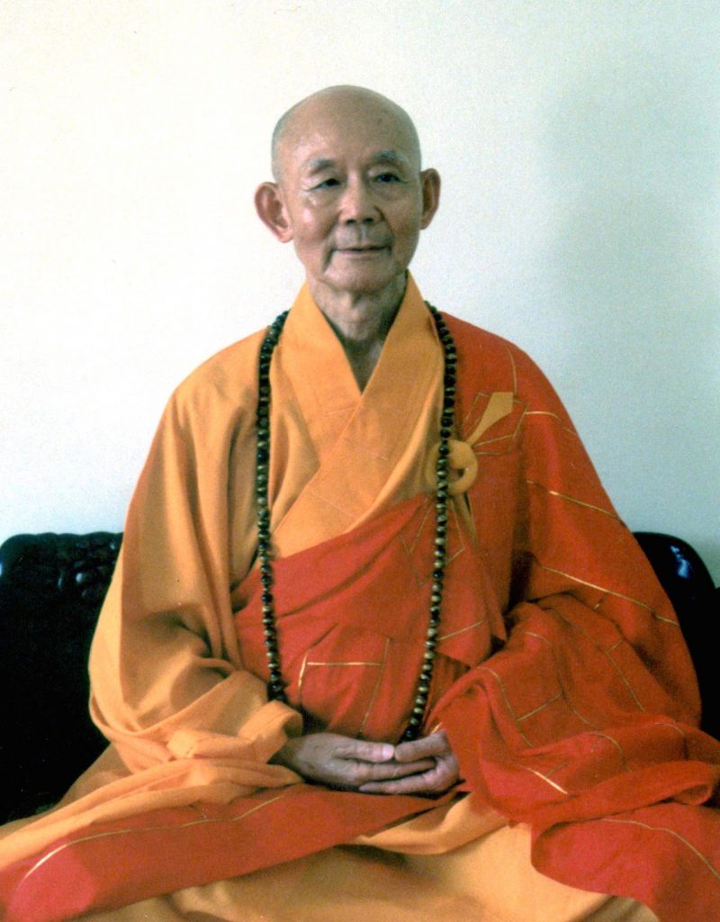 如源法師對中觀的興趣之所以日益濃厚,並真正耳目一新,實有賴於日慧長老(1926-2008年)的啟發(圖:觀自在蘭若)。