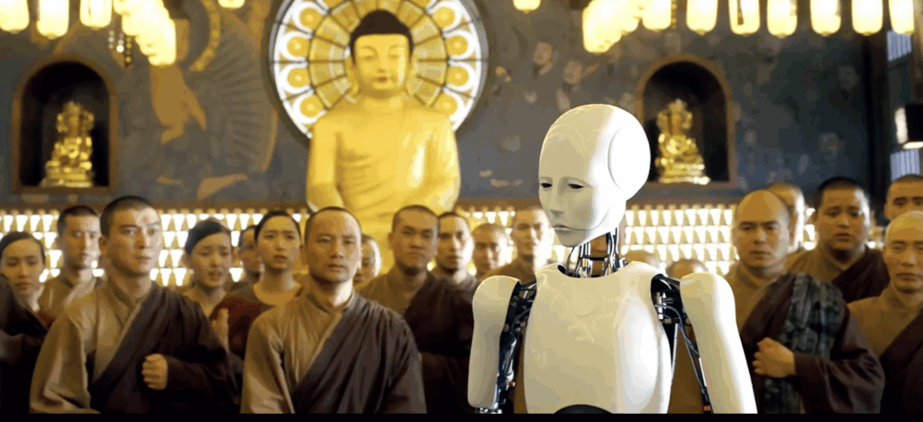 在仁明的指導下，寺院內的僧侶更專心修行。