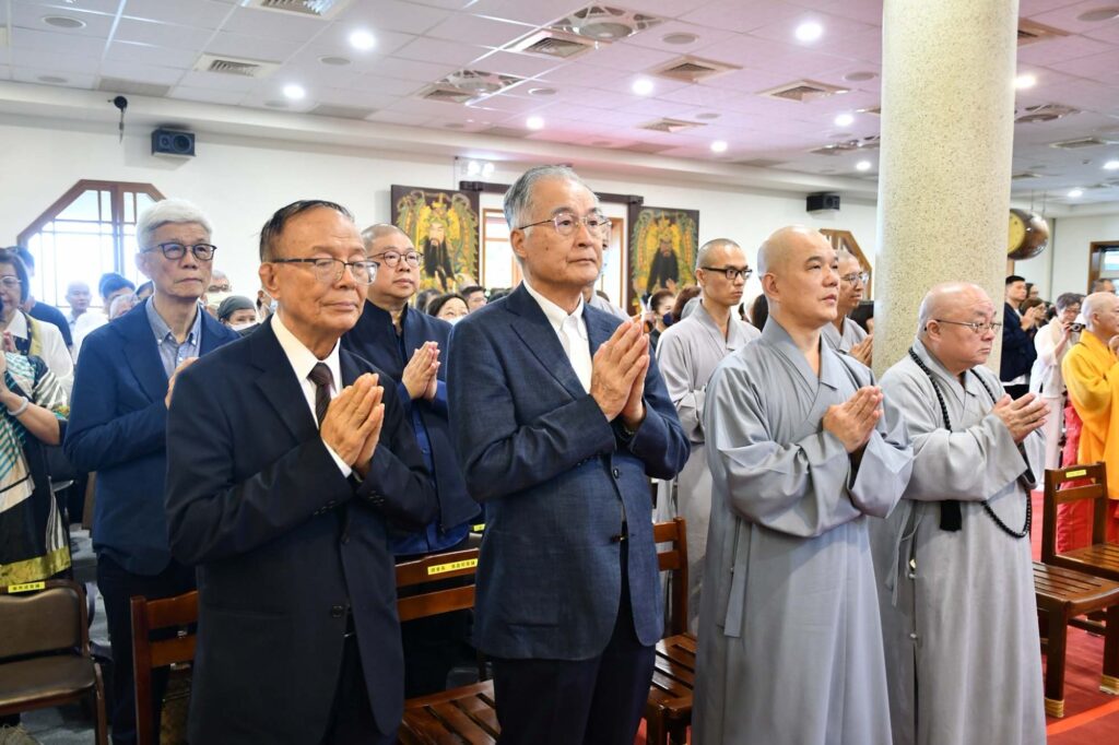 當日出席嘉賓,一同見證陞座大典(圖:作者提供)。
